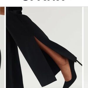 Spanx The Perfect Fit Split Hem Wide Leg